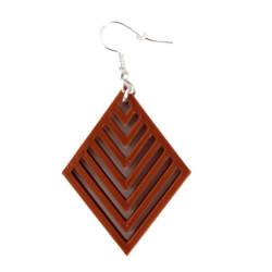 Náušnice - kosočtverec Náušnice - kosočtverec